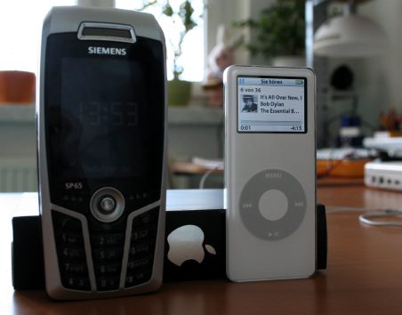 iPod nano, Siemes SP65 iPod nano, Siemes SP65