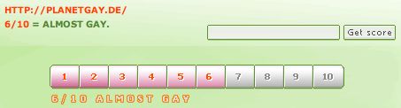 How Gay is your website? How Gay is your website?